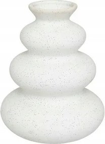 Olme váza 20 cm fehér, homokszínű