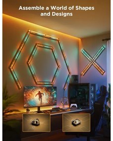 Govee - Smart Gaming (4+1) fali lámpa RGBIC Wi-Fi
