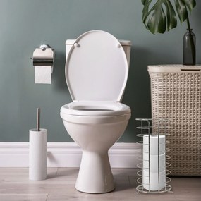 Álló WC papír tartó Chrome 322743B
