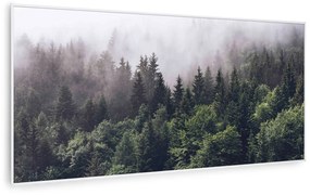 Klarstein Wonderwall Air Art Smart, infravörös hősugárzó, 120 x 60 cm, 700 W, erdő
