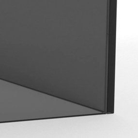 Szürke üveg dohányzóasztal szett 2 db-os 50x50 cm Dice – Actona