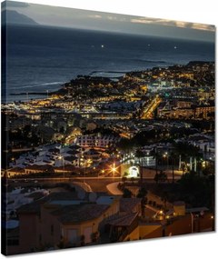 Vászonkép 40x40 Esti séta Kilátás