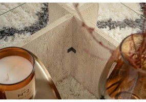Dohányzóasztal Flavio - Travertine