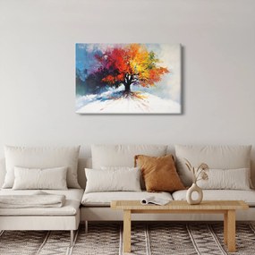 Kép - Színes fa (90x60 cm)