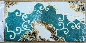 10 Darab Öntapadós 3D falmatrica Tapéta Barokk mintával Angol Szalon Stílus 70x 70 x 0,6 cm-es méretben