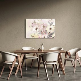 Kép - Virágok, festmény (90x60 cm)