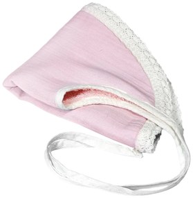 Paris rózsaszín muszlin előke - Kindsgut