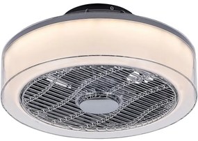 Rabalux - LED dimmelhető mennyezeti lámpa ventilátorral LED/30W/230V + DO