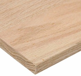 12 db tömör tölgyfa lépcsőfokok kezeletlen 70x25x2 cm
