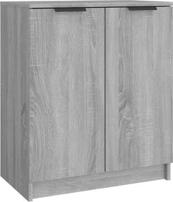 vidaXL szürke sonoma színű szerelt fa cipősszekrény 59 x 35 x 70 cm