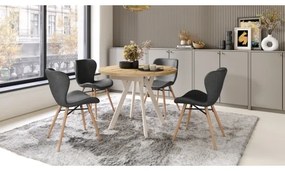 Étkezőasztal ARTUR artisan tölgy/bézs