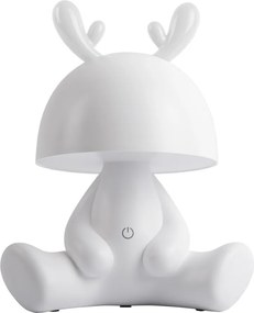 Gyerek Éjjeli Lámpa Gyerekszobába Fehér Vezeték Nélküli Rénszarvas