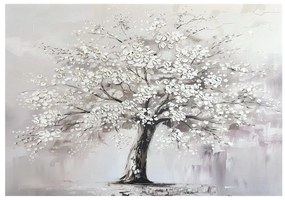 Kép kézzel festett részletekkel 70x100 cm White Tree – Styler