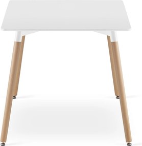 AKCIÓ Fehér étkezőasztal ADRIA 120x80 cm II. osztály