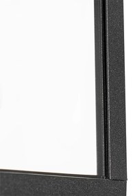 Kültéri fali lámpa fekete mozgásérzékelővel IP44 - Charlois