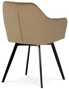 Bézs Bársony Étkezőszék. DCH-425 CAP4