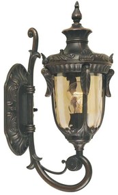 Elstead PH1-S-OB - Kültéri fali lámpa PHILADELPHIA 1xE27/60W/230V IP44