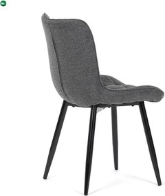 Étkezőszék szürke szövet HC-462 GREY2