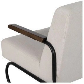 Bézs zsenília fotel Industra – Ixia