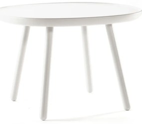 Naïve fehér tárolóasztal, ø 64 cm- EMKO
