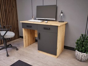 Nexor íróasztal (Artisan-Antracit) modern