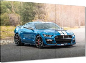 Vászonkép 100x70 Kék Ford Mustang