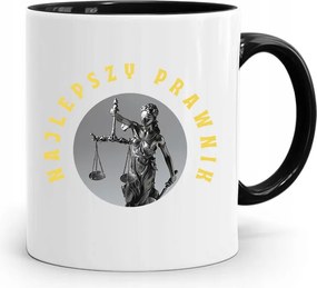 Fekete Bögre Ügyvédnek Mr. Mecenas fényképes nyomattal