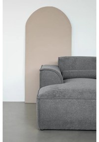 Szürke sarokkanapé (jobb oldali) Flex Felix – Miuform