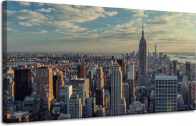 Vászonkép Építészet Manhattan 120X60 cm
