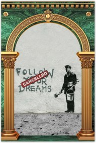 Poszterek 80x120 Banksy Follow Your Dreams