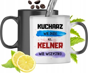 Mágikus Bögre Pincérnek Színváltós, fényképes nyomattal