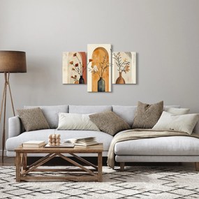 Kép - Vázák boltívekben (90x60 cm)
