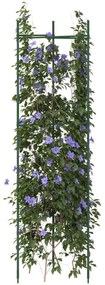 4 db acél és PP paradicsomketrec 116 cm