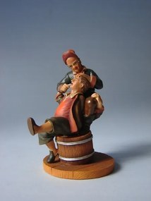 Parastone Figura Fogorvos és beteg "Extrakció" Van Heemskerck szerint