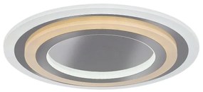 Rabalux 71315 - LED fényerőszabályozható mennyezeti lámpa TANELI 56W/230V 3000/4000/6000K króm + távirányító