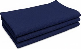Classic sötétkék kis törölköző 30x50 cm 100% pamut