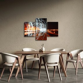 A fényhullámok képe (90x60 cm)