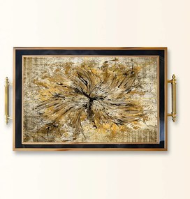 Üveg tálca, 38×24 cm – TPA9860