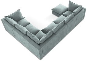 Kék sarokkanapé (jobb oldali-U alakú) Manao – Makamii