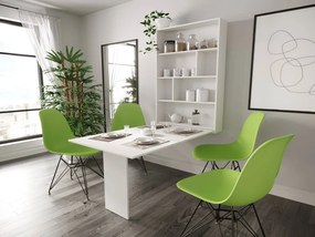 Modern fali asztal Elvana (fehér). 1054131