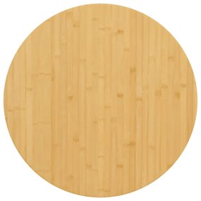 bambusz asztallap Ø60 x 4 cm