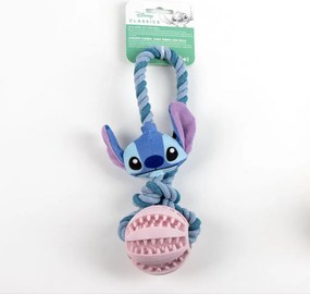 Disney Lilo és Stitch, A csillagkutya Alien kötél kutyajáték TPR labdával 24 cm