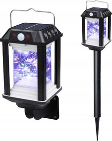 Napelemes Lámpa Fáklya Beszúrható Fali Tartó 57CM Színes Mozgásérzékelő