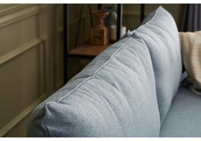 Kétszemélyes kanapé Bella Soft İkili Koltuk - Kék