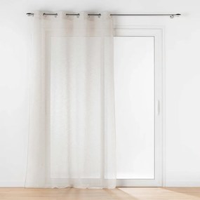 Elefántcsont színű voile fényáteresztő függöny 140x240 cm Carlin – douceur d'intérieur