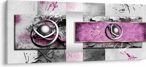 Az absztrakció képe (120x50 cm)