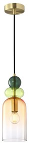 ITALUX PND-37462C-MC-GD MANSO Egyágú Függesztett Lámpa Fém E14 IP20