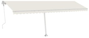 fehér vas napellenzőrúdszett 600 x 245 cm