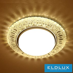 ELDLUX LUXOR süllyesztett lámpatest LED 3W NW GX53 króm