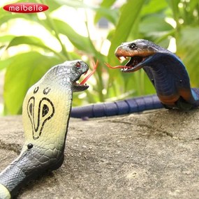 RC Élethű Távirányítós Naja Cobra Nagy Hatótávolságú, Tölthető Akkus Kobra Kígyó játék